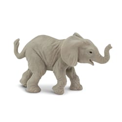 Safari Ltd. Wild Safari African Elephant Baby Toy Gray