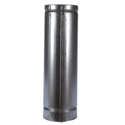 Selkirk 5 in. D X 18 in. L Aluminum Round Gas Vent Pipe