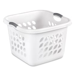 Sterilite White Plastic Laundry Basket