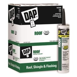 DAP Low Luster Black Asphalt Roof Sealant 10.1 oz