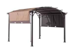 Living Accents  Arched  Garden Shade Pergola  100 in. H x 10 ft. W x 10 ft. L 