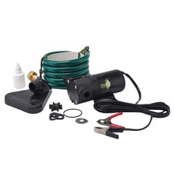 Eco-Flo 1/12 hp 300 gph Cast Iron Electronic Switch Manual Utility Pump Kit 12 V