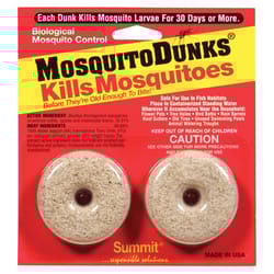Summit Mosquito Dunks Insect Repellent Solid For Mosquitoes 2 ct