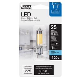 Feit LED T4 G8 LED Bulb Daylight 25 Watt Equivalence 1 pk