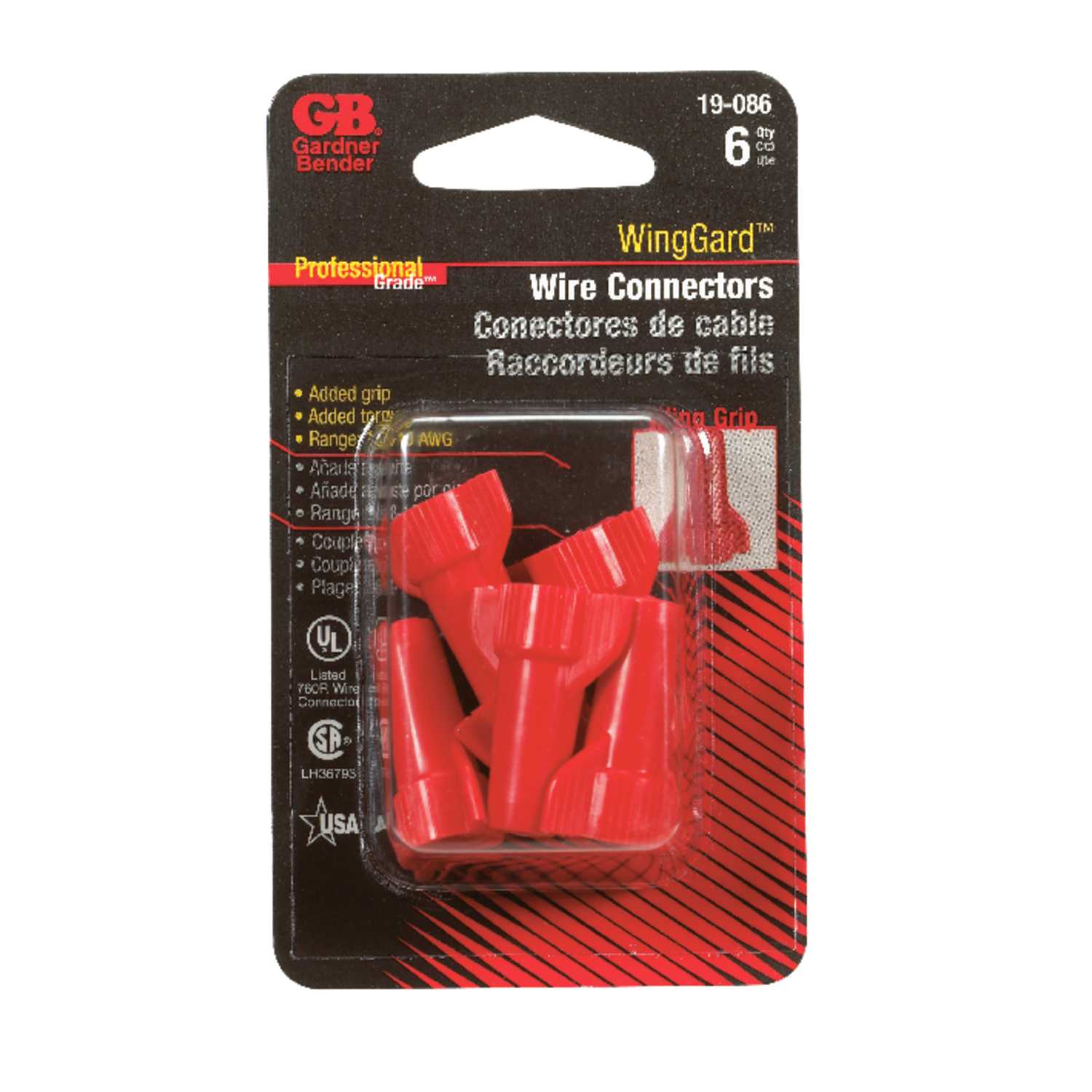 Gardner Bender WingGard 22-6 Ga. Copper Wire Wire Connector 6 Pk - Ace - View #14