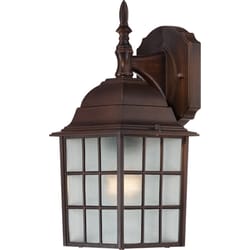 Nuvo Textured Bronze Switch Incandescent Lantern Fixture