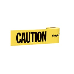 Empire 200 ft. L X 3 in. W Plastic Caution Cuidado Barricade Tape Yellow