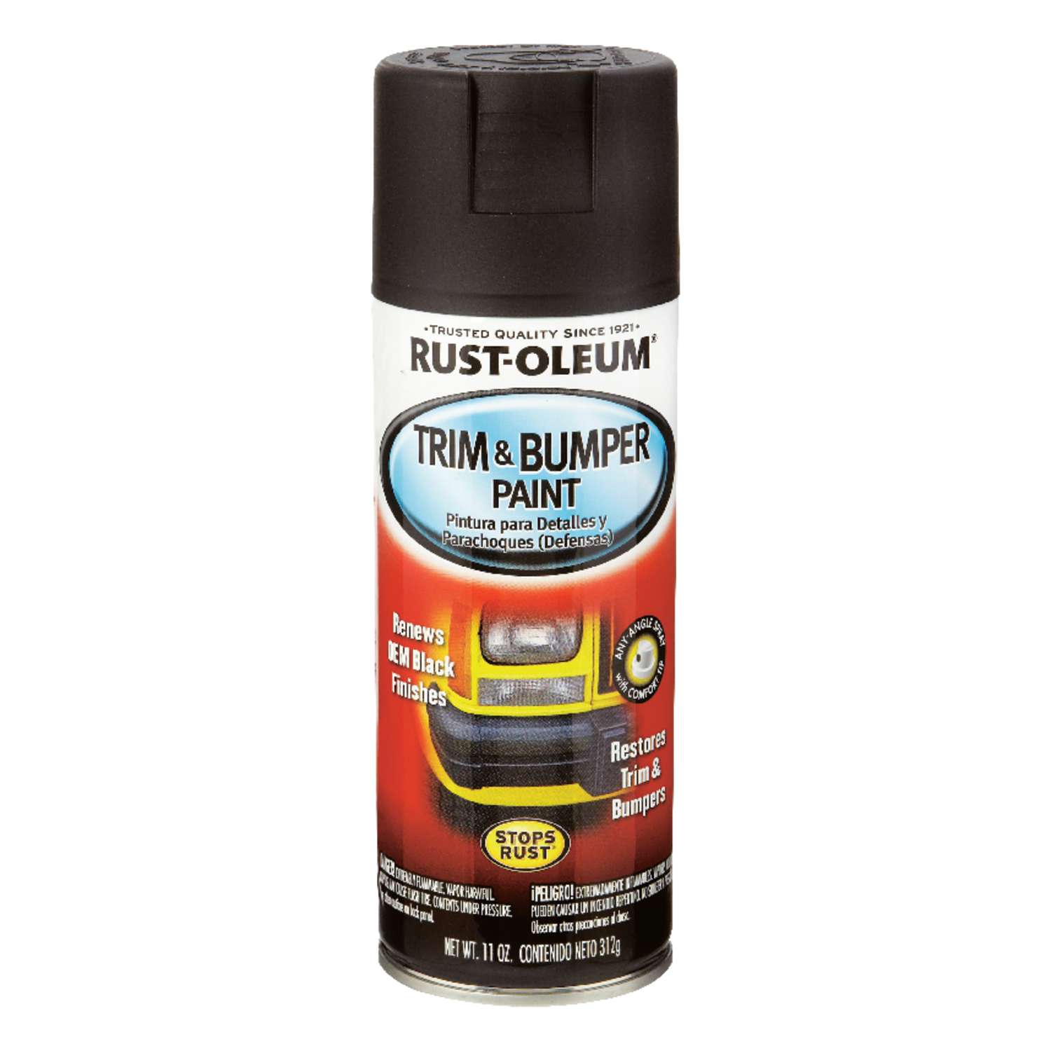 Rust-Oleum Automotive Matte Black Trim & Bumper Spray Paint 11 oz - Ace