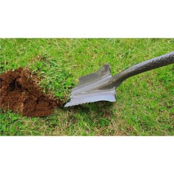 Shovel Saw 45 in. Steel V-Shaped Trenching Shovel Fiberglass Handle