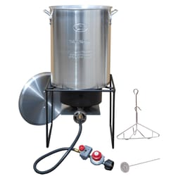 King Kooker 38000 BTU Powder Coated Steel Turkey Fryer Kit 29 qt