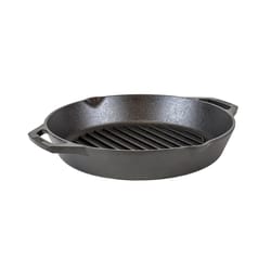 Lodge Cast Iron Grill Pan 12 in. Black