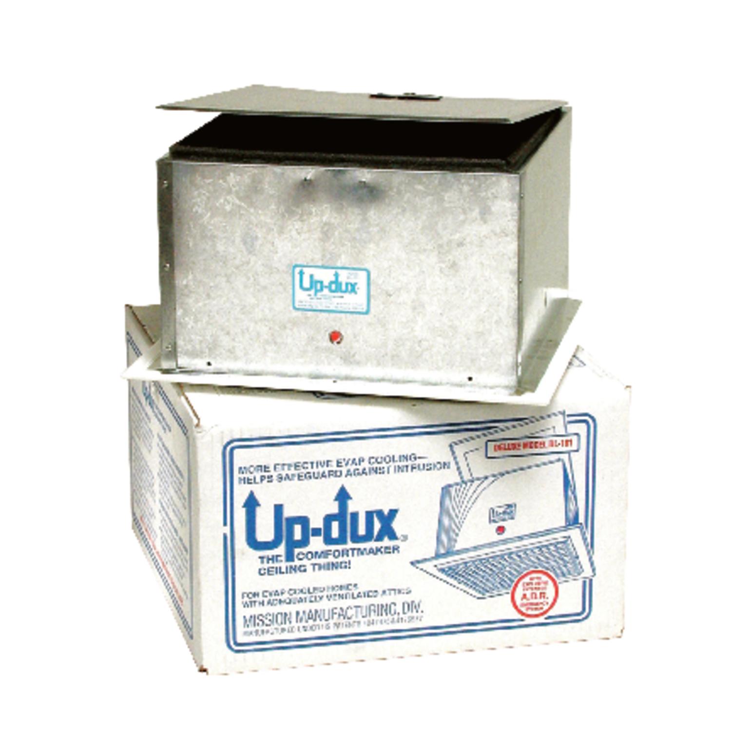 Dial Up-Dux 7-1/4 in. H X 14 in. W White Plastic Exhaust Sansujyuku sansujyuku.com
