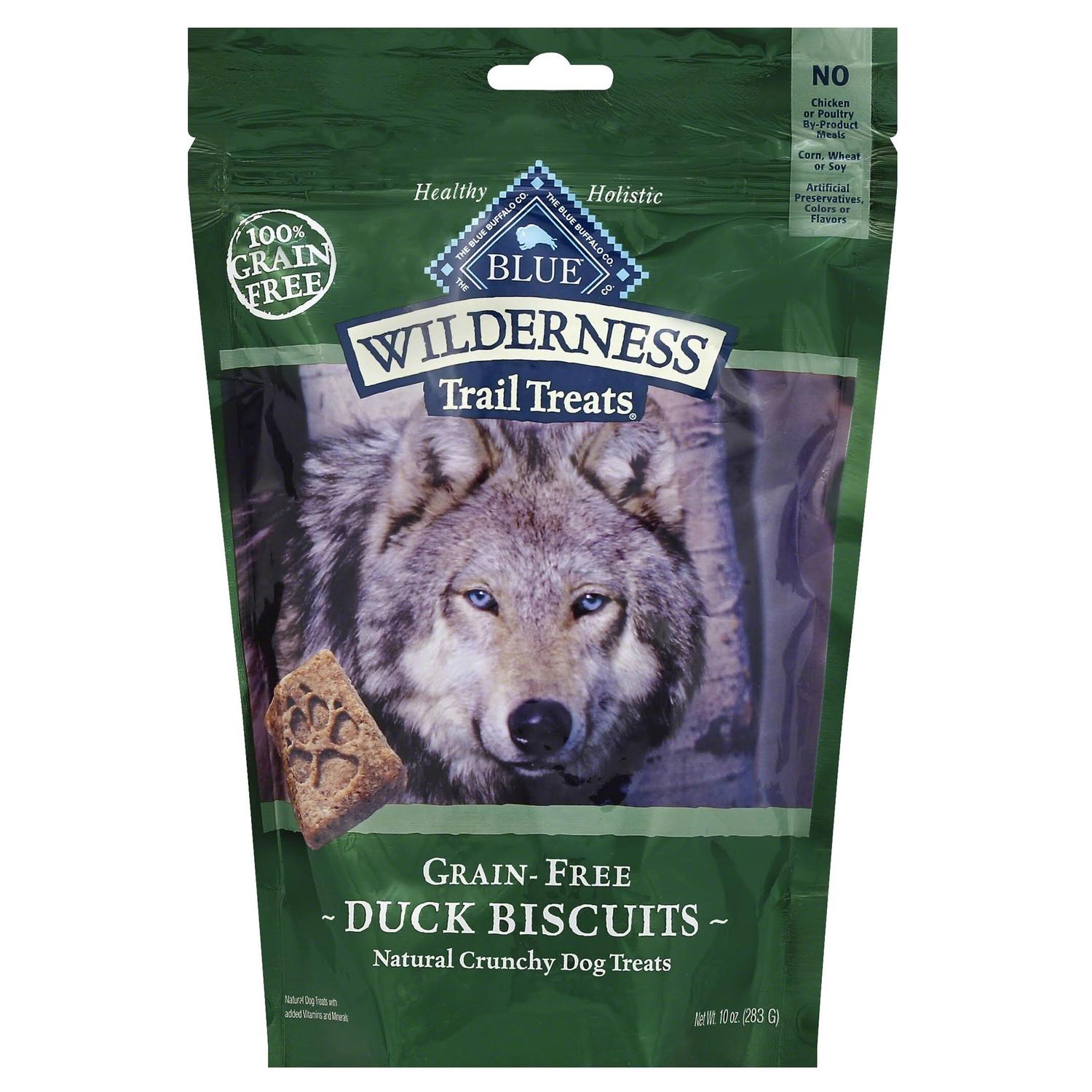 Photos - Dog Food Blue Buffalo Blue Wilderness Duck Grain Free Treats For Dog 10 oz 1 pk 596 