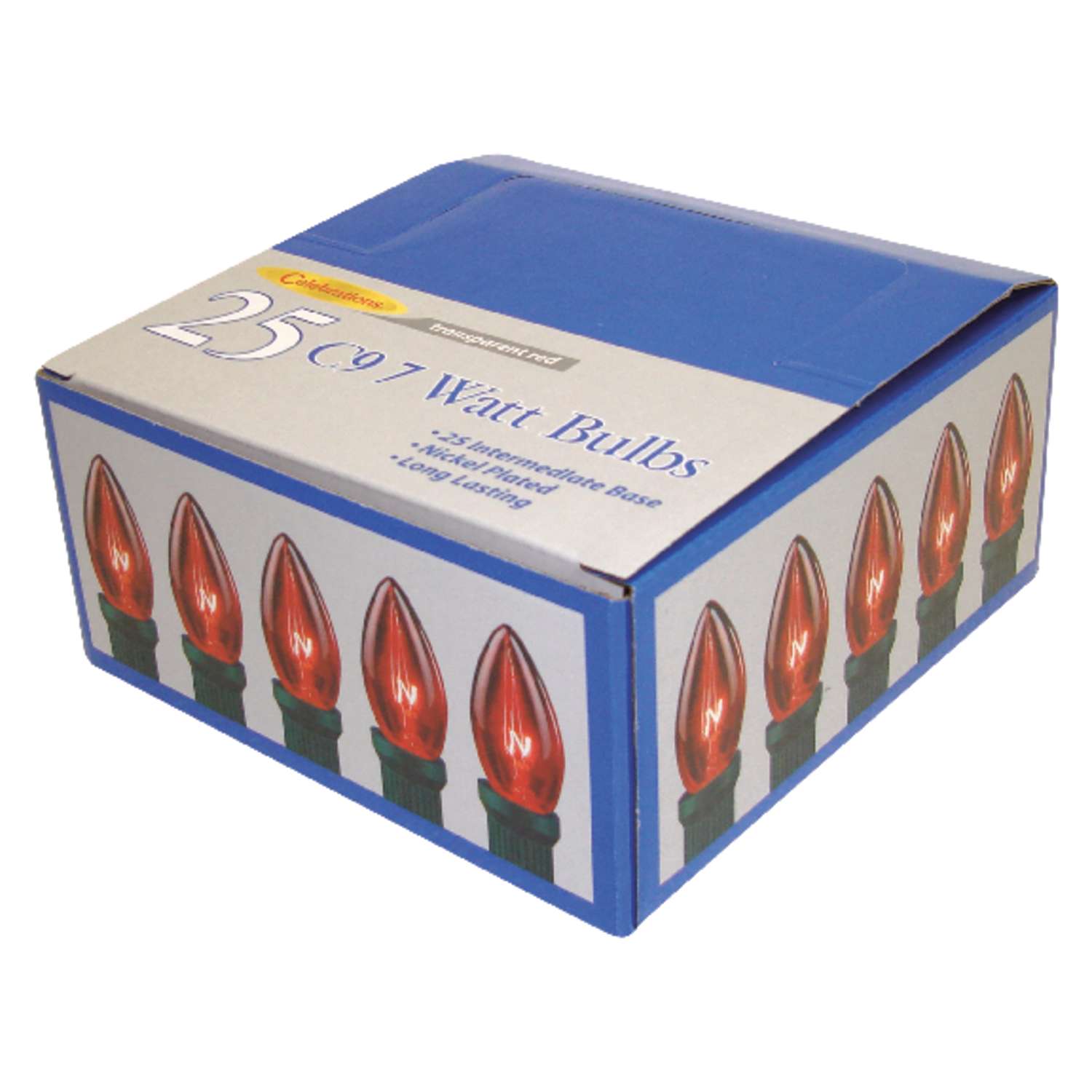 Celebrations Incandescent Red 25 ct Replacement Bulb Ace Hardware