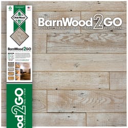 OldeWood Limited BarnWood2GO 5/16 in. H X 5-1/2 in. W X 48 in. L Weathered White Wood Wall Plank