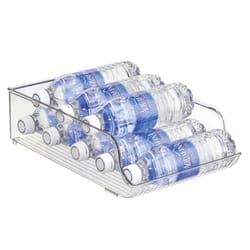 iDesign 4 in. H X 9 in. W X 13.75 in. D Plastic Water Bottle Storage Organizer