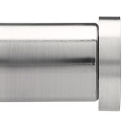 Umbra Nickel Silver Curtain Rod 72 in. L X 144 in. L