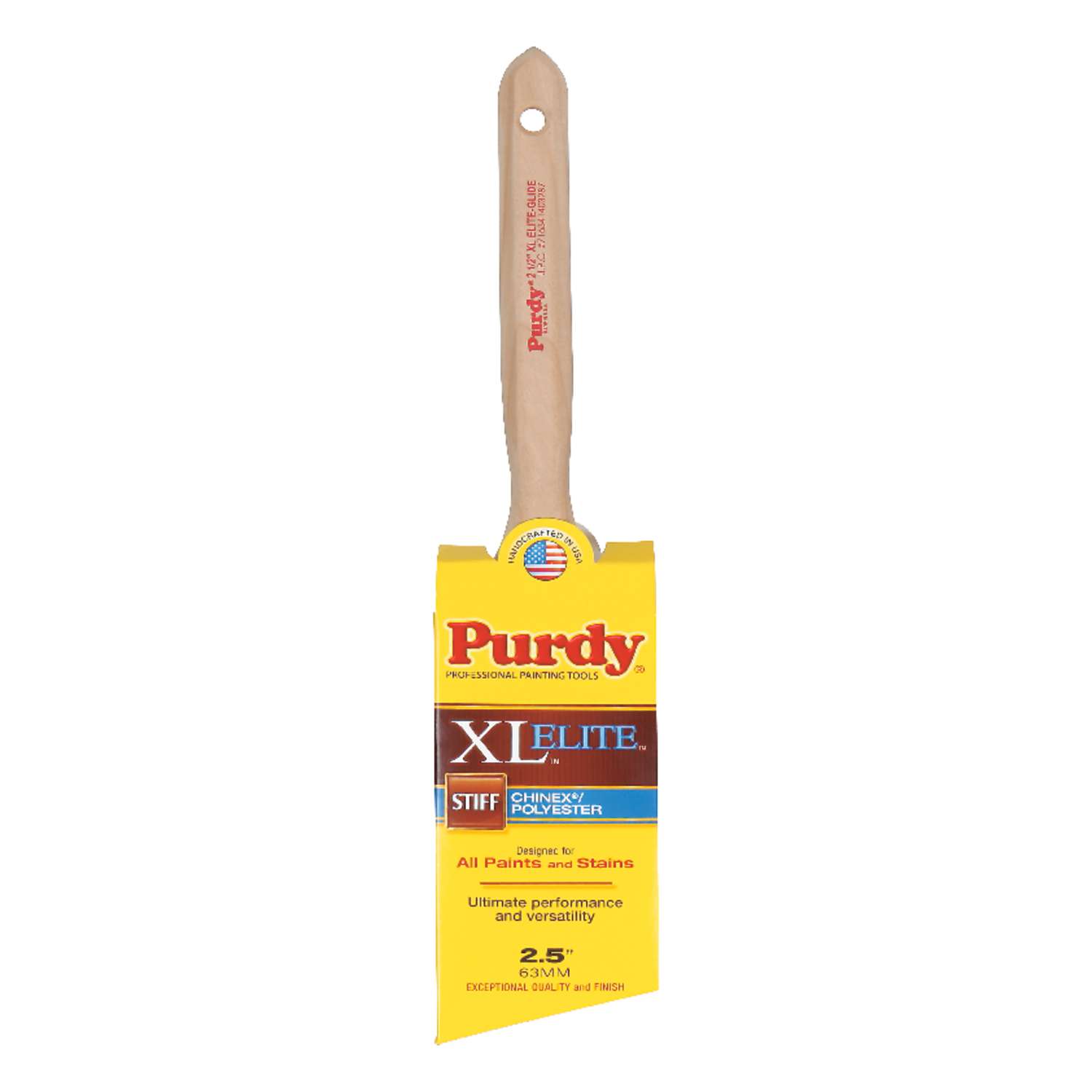 Purdy Xl Elite Glide 2 1 2 In W Angle Trim Paint Brush Ace Hardware