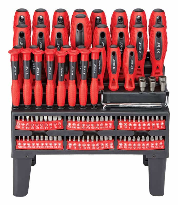 Ace 100 pc. Ratcheting Screwdriver and Bit Set Ace Hardware