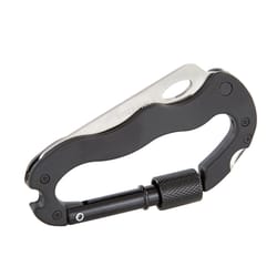 Sheffield Black Carabiner Multi-Tool