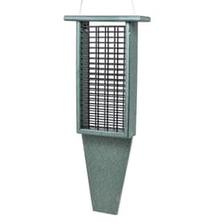 Songbird Essentials Woodpecker Plastic Cage Double Suet Bird Feeder