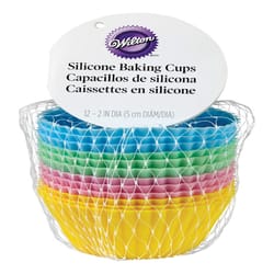 Wilton 2.37 in. W X 2 in. L Baking Cups Assorted 12 pk