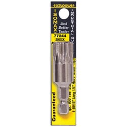 Eazypower Isomax T-Star T60 X 2 in. L Power Bit Chrome Vanadium Steel 1 pc