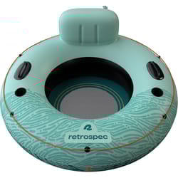 Retrospec Mainstay PVC Inflatable Seafoam Tide Floating Tube