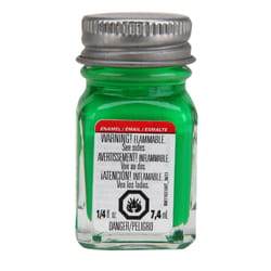 Testors Fluorescent Green Enamel Paint 0.25 oz