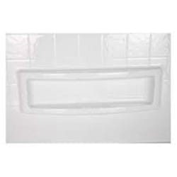 ASB Distinction 60 in. H X 60 in. W X 32 in. L White Bathtub Wall