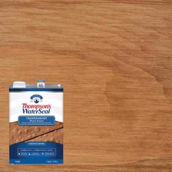 Thompson's WaterSeal Wood Sealer Transparent Chestnut Brown Waterproofing Wood Stain and Sealer 1 ga