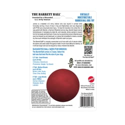 Spot Red Barrett Rubber Ball Dog Toy Small 1 pk