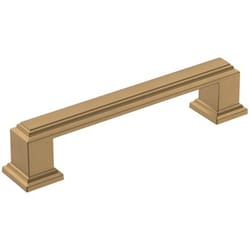 Amerock Appoint Traditional Rectangle Cabinet Pull 3-3/4 in. Champagne Bronze 1 pk