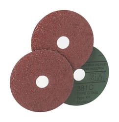 3M 7 in. Aluminum Oxide Center Mount Fiber Disc 24 Grit Extra Coarse 1 pk