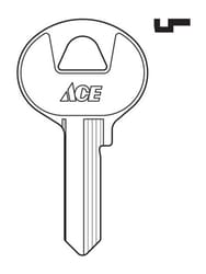 Ace Padlock Key Blank Single For Master Locks