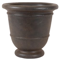 Grosfillex Resin Planter Rust