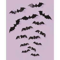 Fun World 3D Bats or Spiders Stickers Halloween Decor