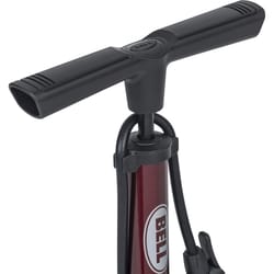 Bell Sports Zephyr 350 Steel Bicycle Floor Pump Maroon