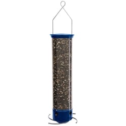Droll Yankees Whipper Wild Bird 5 lb Polycarbonate Tube Bird Feeder 4 ports