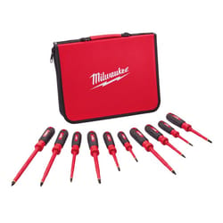 Milwaukee Insulated Screwdriver Set 10 pc