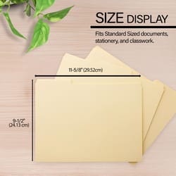 Bazic Products Manilla File Folder 100 pk