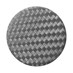 Popsockets Textured Black/Gray Carbonite Weave Cell Phone Grip For All Mobile Devices