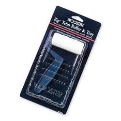 Wooster Zip 3 in. W Trim Paint Roller and Tray