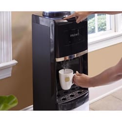 Primo Water Deluxe 3-5 gal Black Water Dispenser Stainless Steel