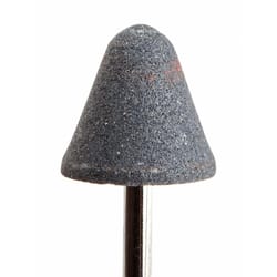 Forney 1-1/4 in. D X 1-1/4 in. L Aluminum Oxide Abrasive Mounted Point Cone 38550 rpm 1 pc