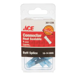 Ace Butt Connector Blue 4 pk