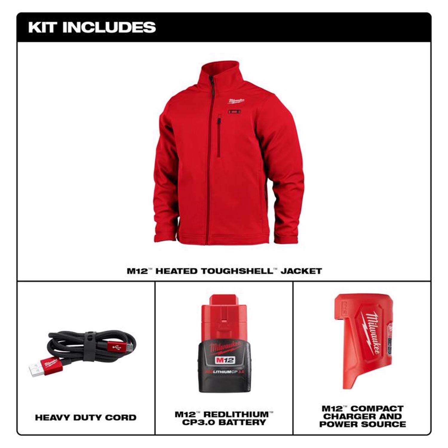 Milwaukee m12 battery clearance for heated jacket