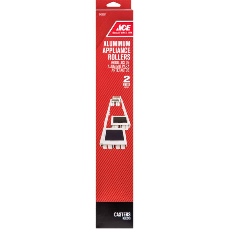 Ace 1 1 8 In Dia Appliance Roller 00 Lb 2 Pk Ace Hardware