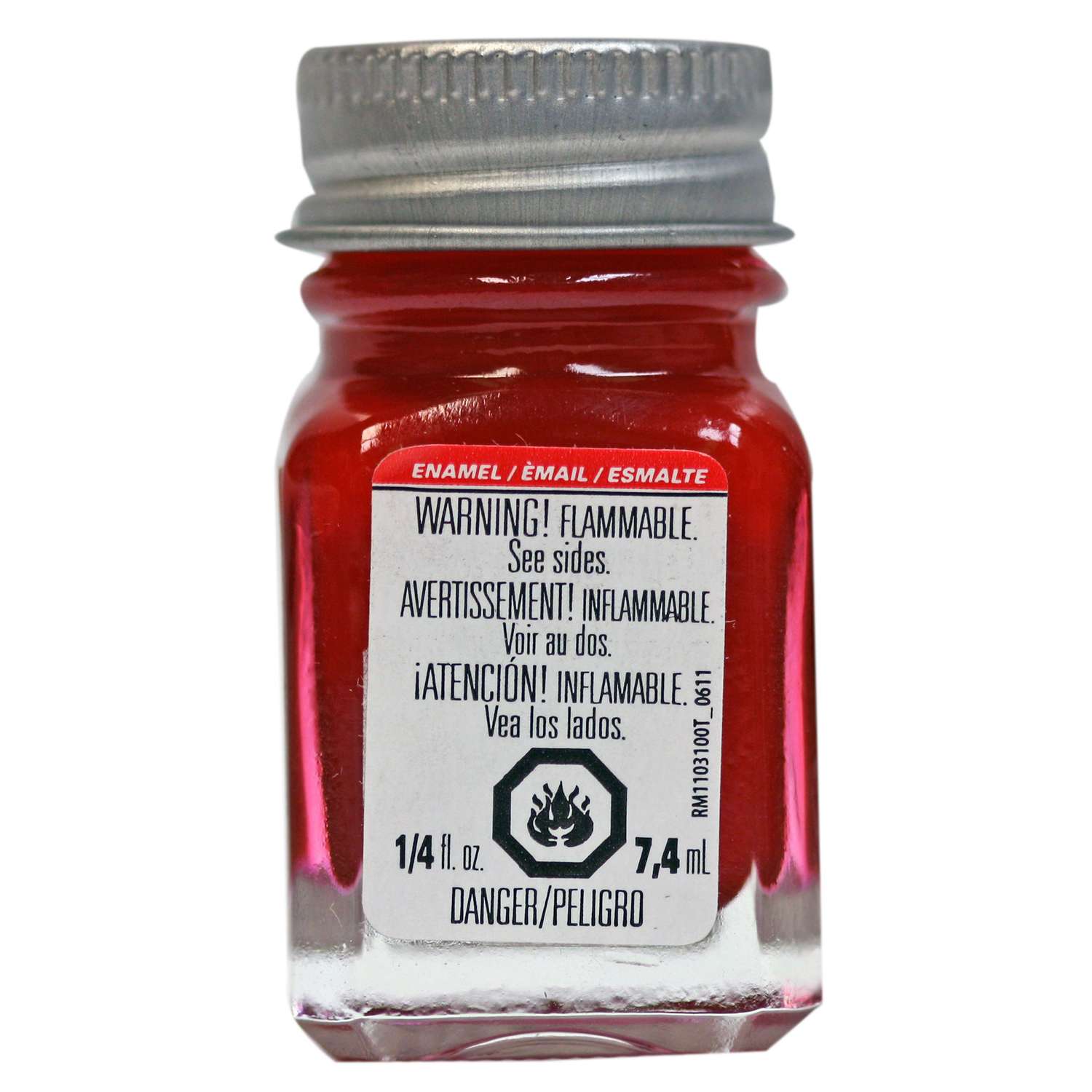 Testors Metallic Red Enamel Paint 0.25 oz Ace Hardware
