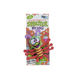 Fuzzu Multicolored Blast-O Splatterbugs Catnip Toy One Size amps 1 pk